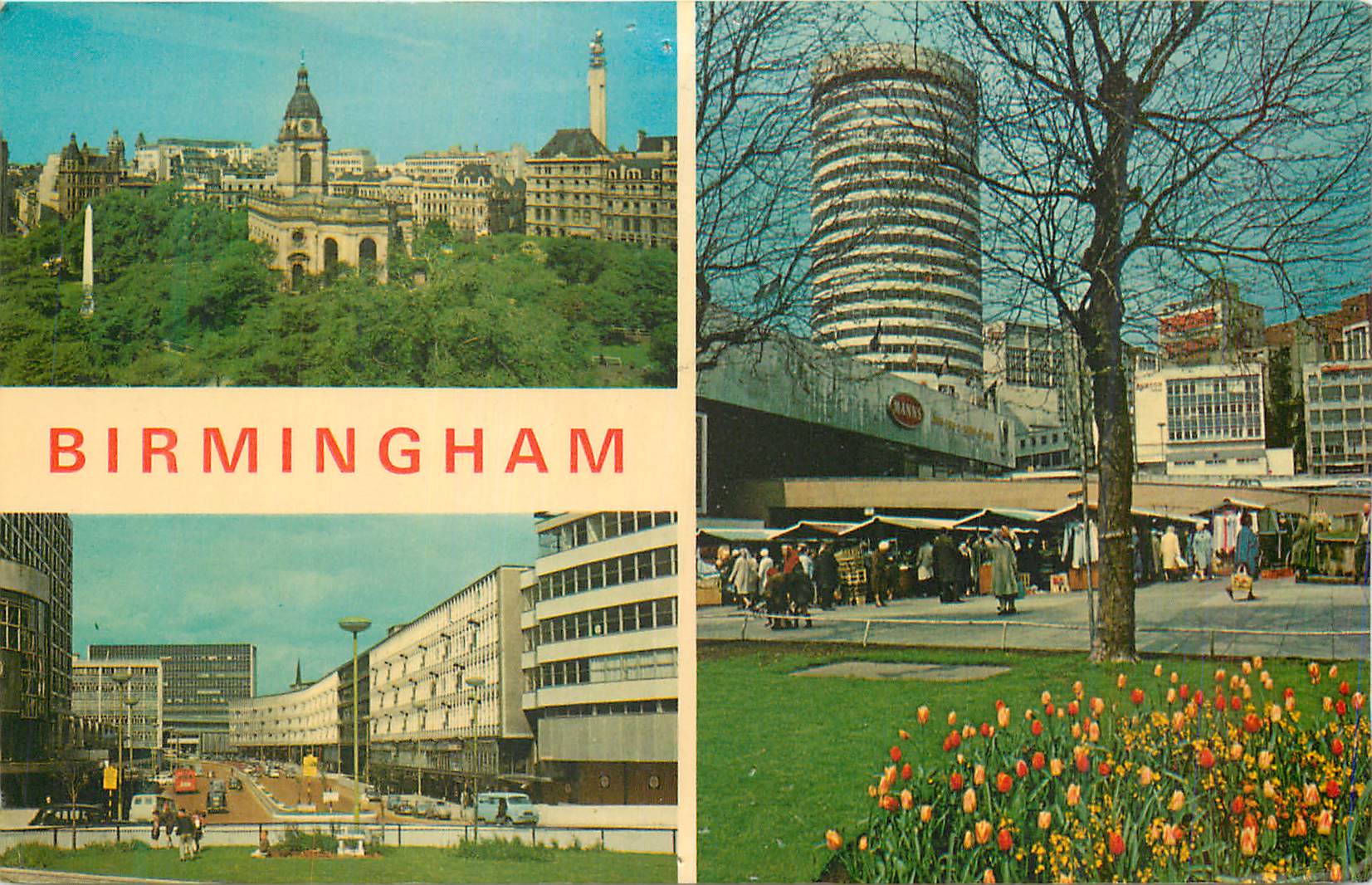 CPM Birmingham Cathedral The Rotunda and Market Smallbrook Highway 