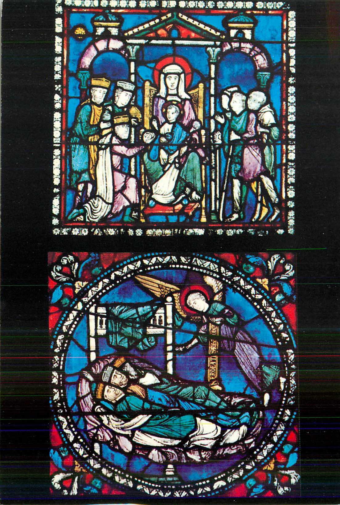 CPM The adoration of the magi and their dream 