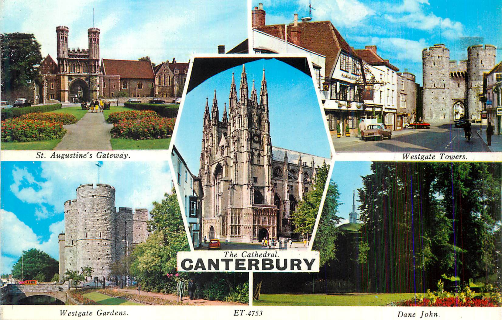 CPM The Cathedral Canterbury St Augustines Gateway Westgate Towers Westgate gardens Dane John 