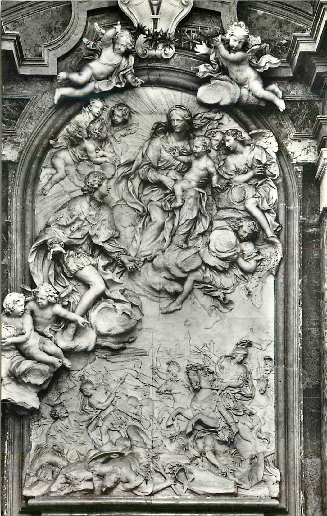 CPM Torino Basilique de Superga Maitre autel Detail 
