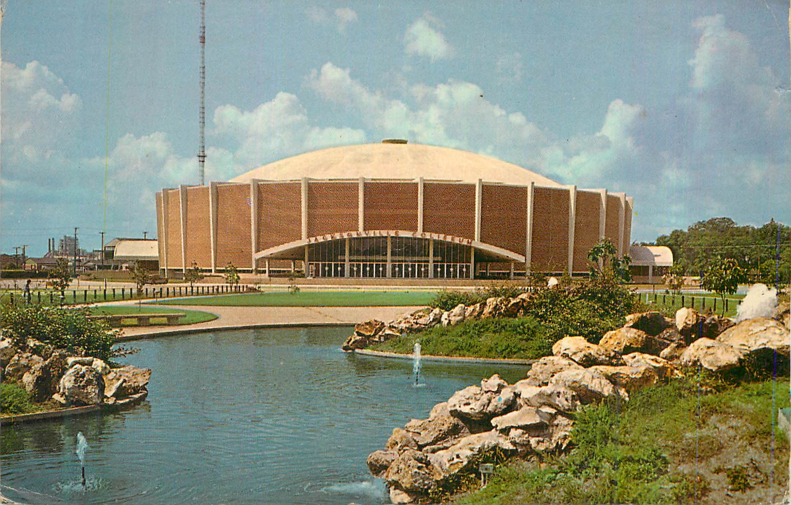 CPM Jacksonville Floridas New Coliseum and Plaza 