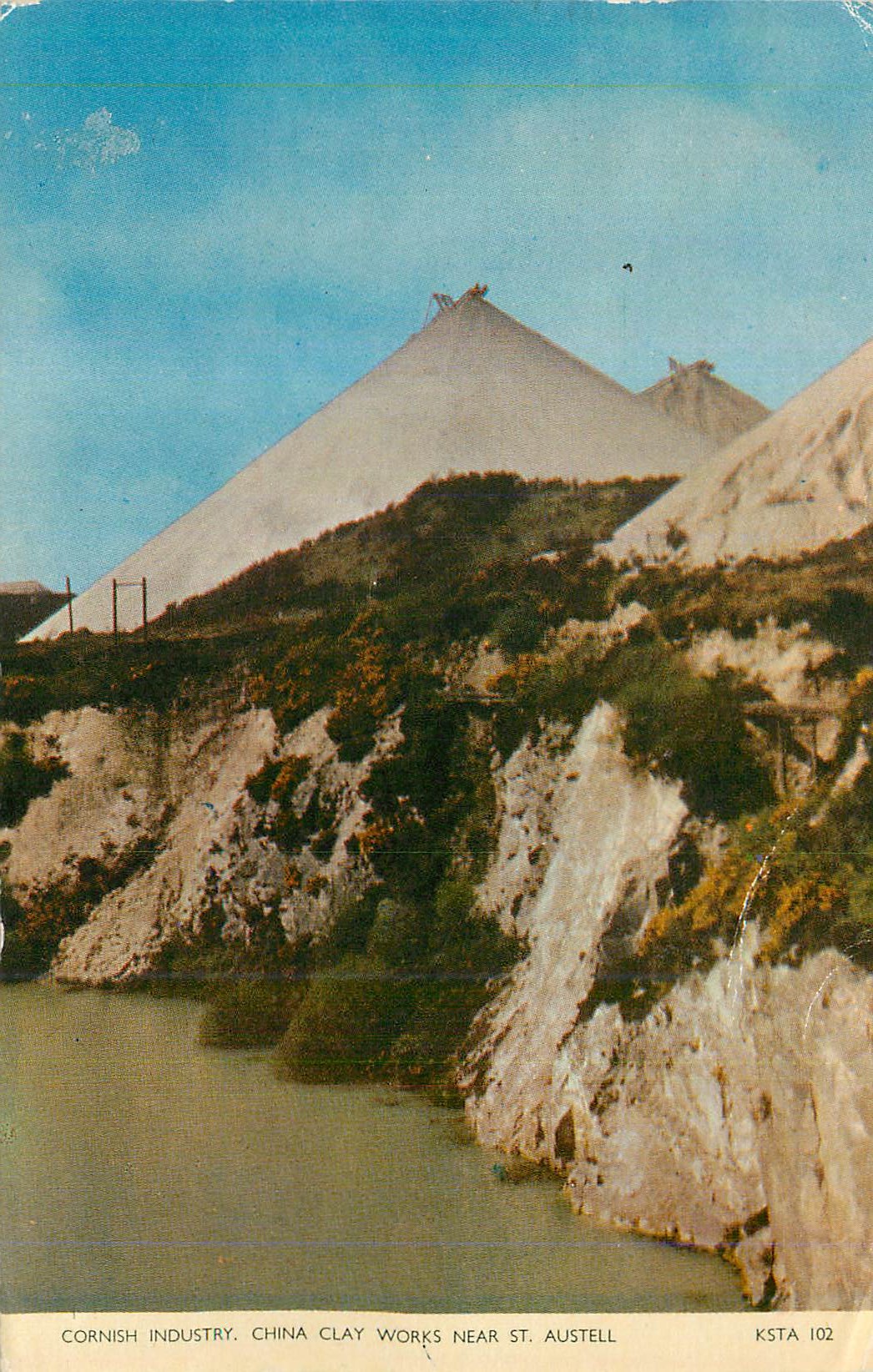 CPM Cornish Industry China Clay works near St Austell 