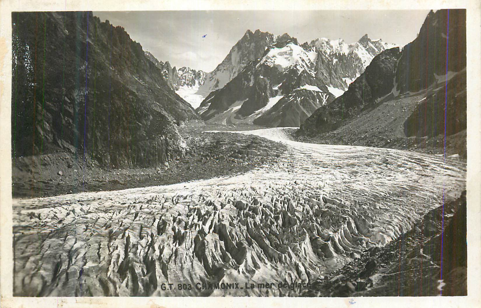 CPM Chamonix La mer de glacier 