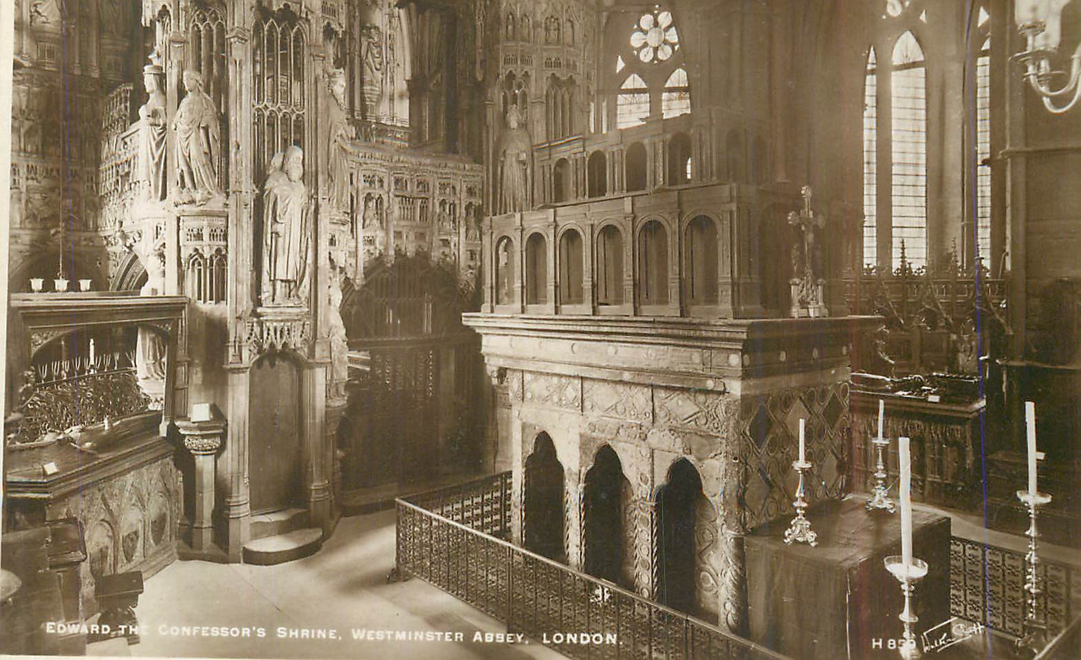 CPM Edward The Confesors Shrine Westminster Abbey London 