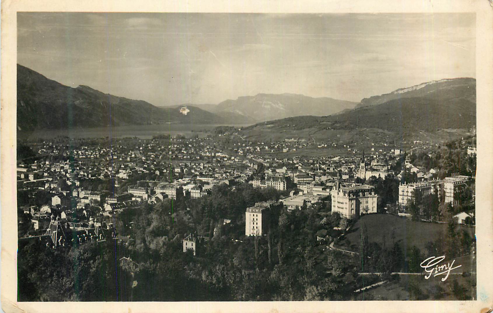 CPM Aix les Bains Vue generale 