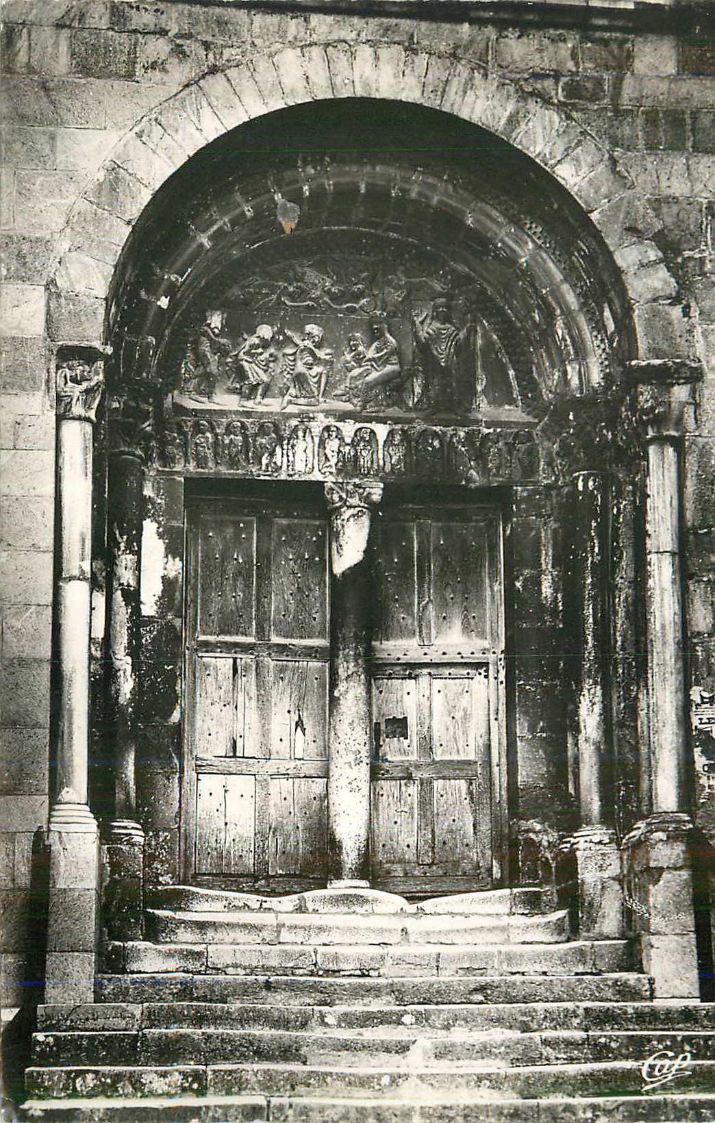 CPM Saint Bertrand de Comminges Porte de la Cathedrale 