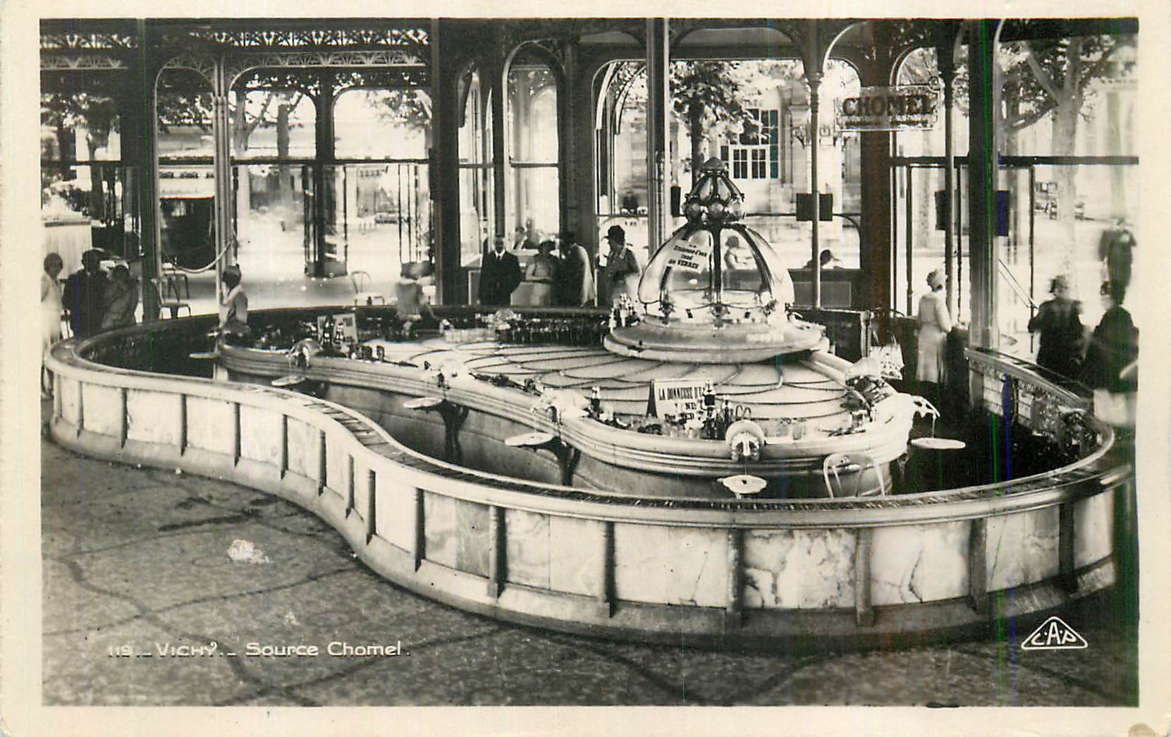 CPM Vichy Source Chomel 