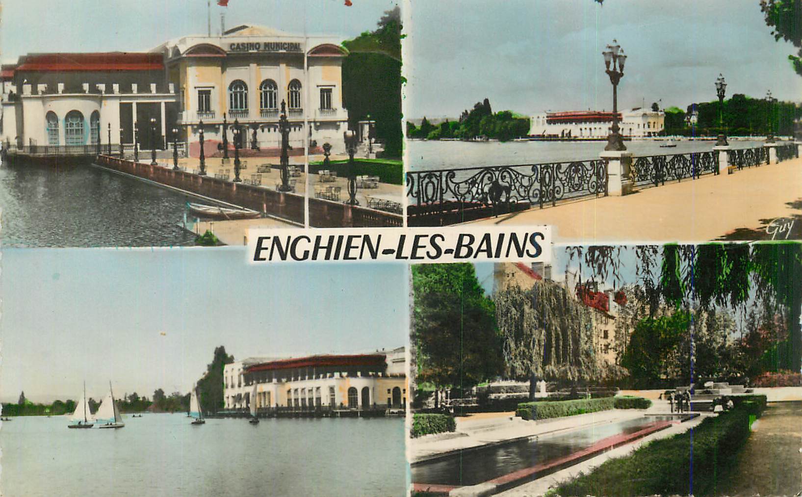 Enghien-les-Bains — Gemeindekasino und Landschaften — Verlag Guy