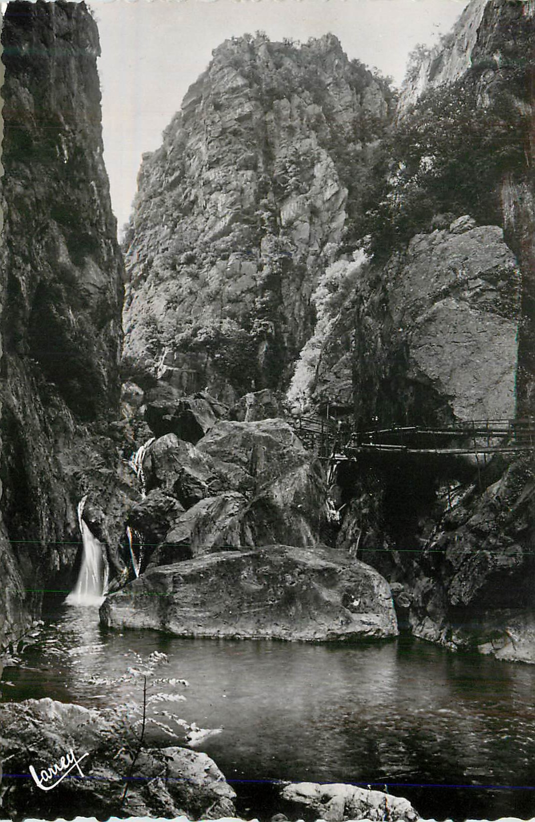 CPM Amelie les Bains Pyrenees Orientales Gorges du Mondony Source Renale 