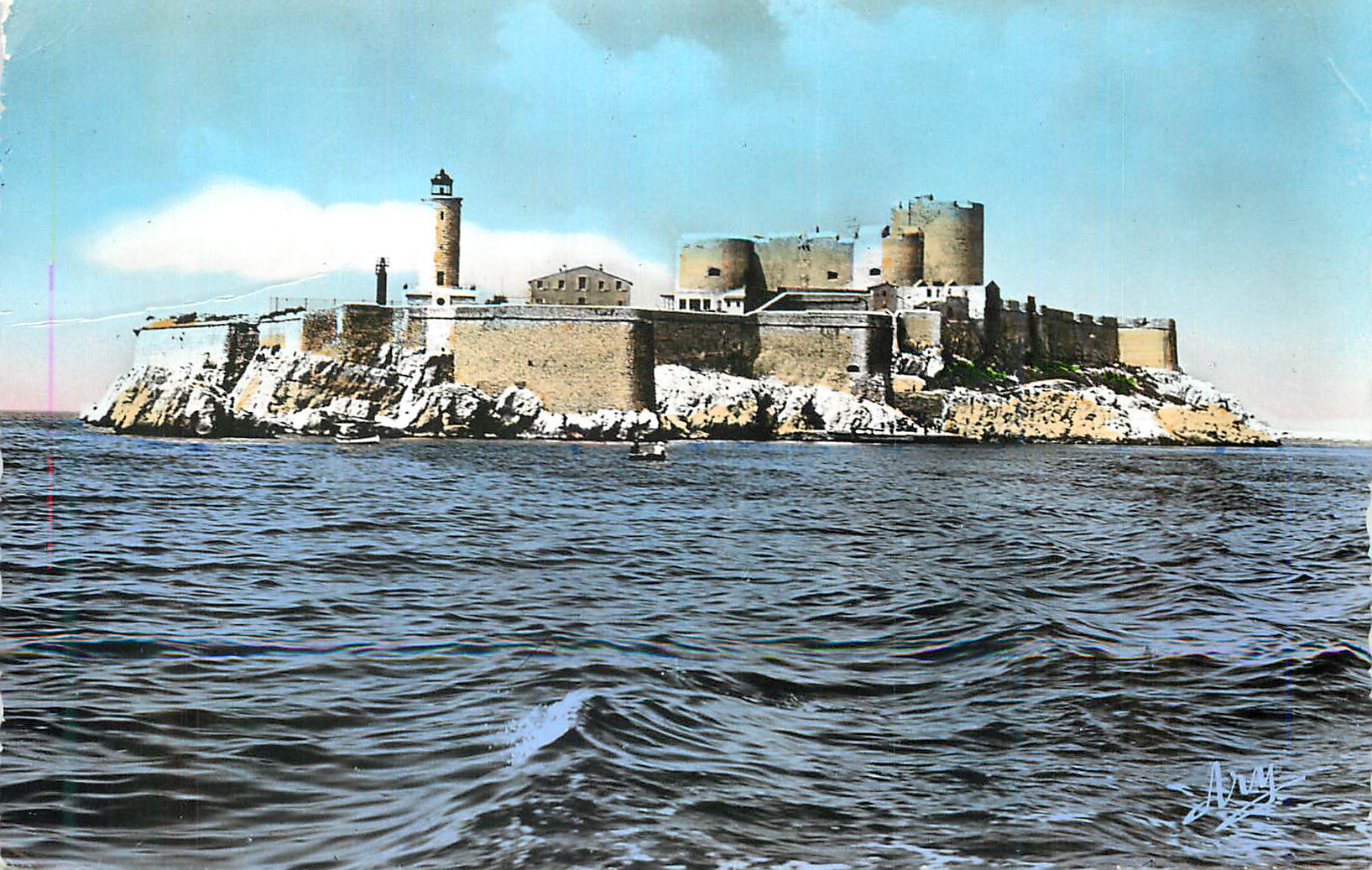 CPM Marseille Le Chateau d If 