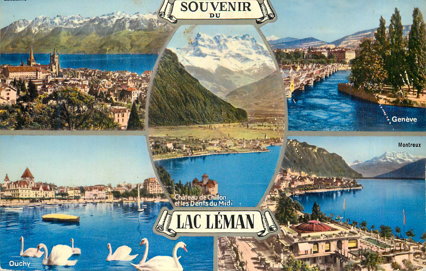 CPM Souvenir du Lac Leman 