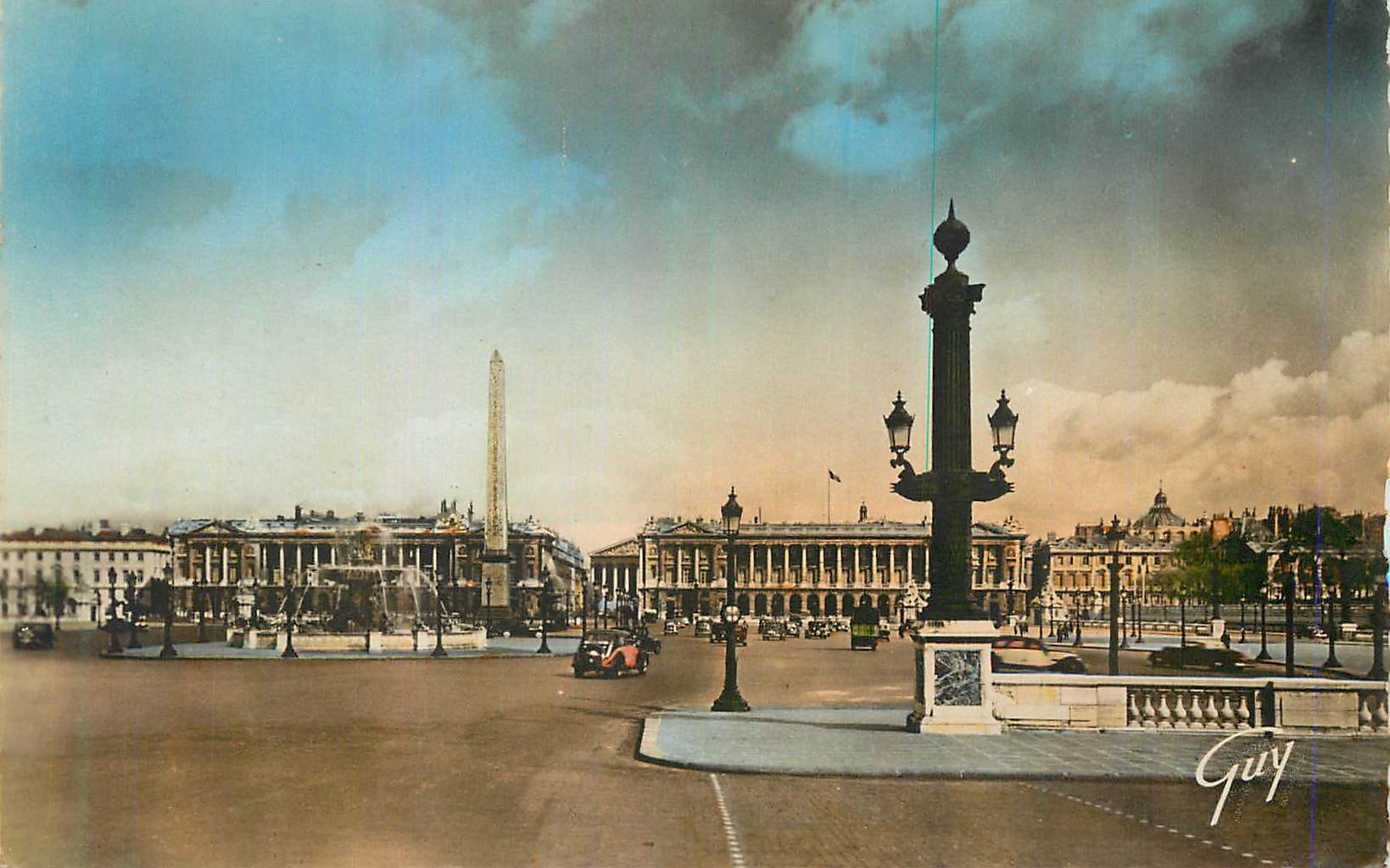 CPM Paris Place de la Concorde 