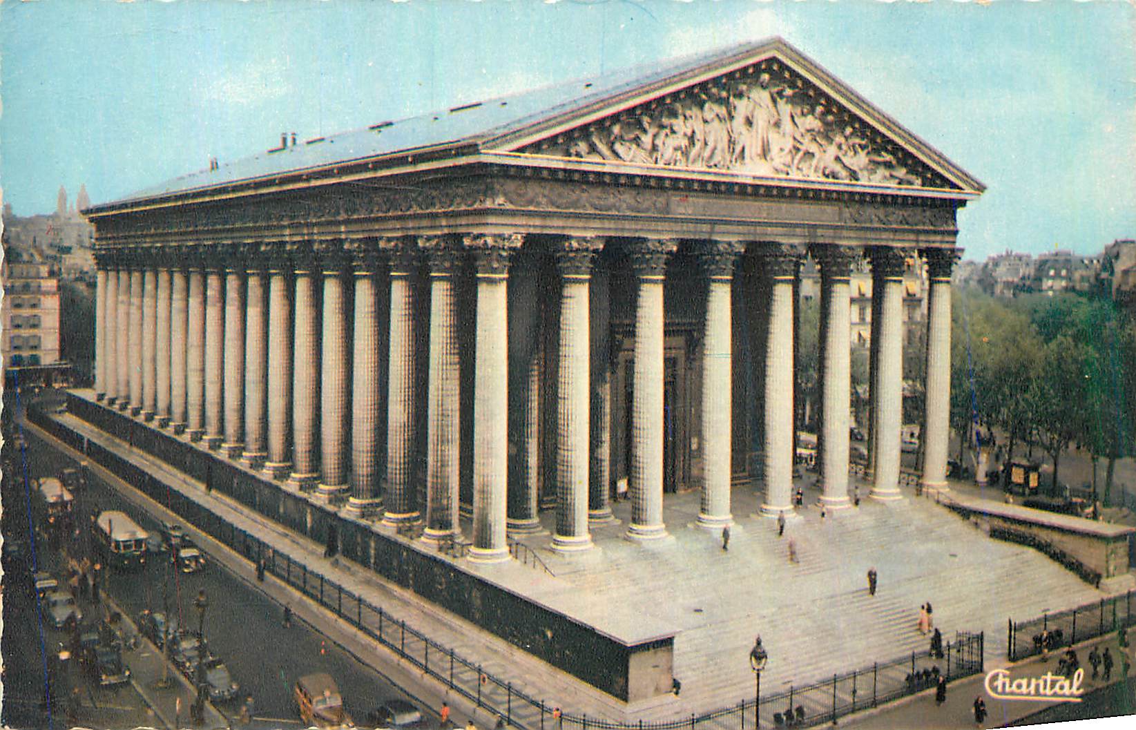 CPM Paris Eglise de la Madeleine 