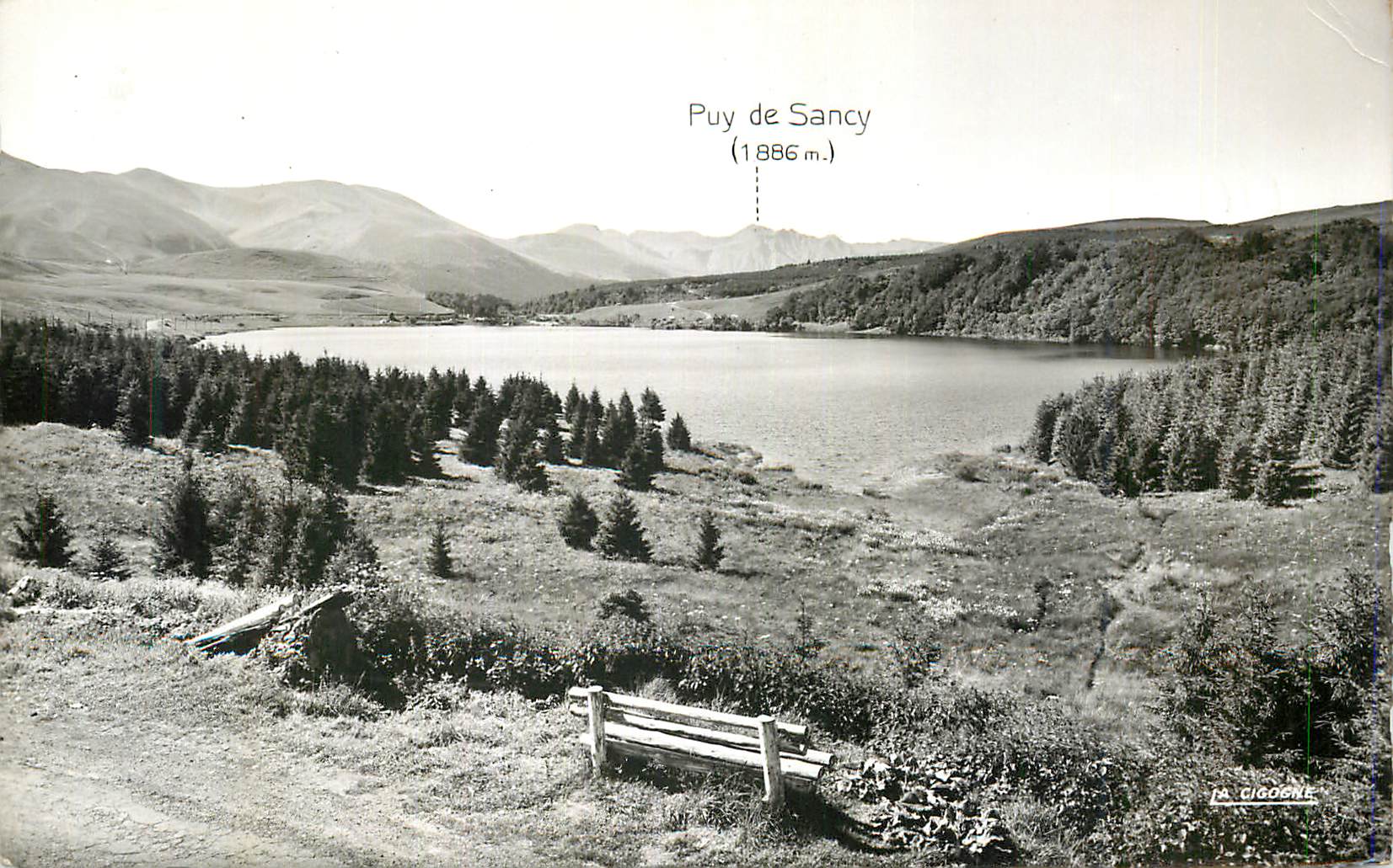 CPM Environs du Mont Dore P de D Lac de Guery et chaine du Sancy 