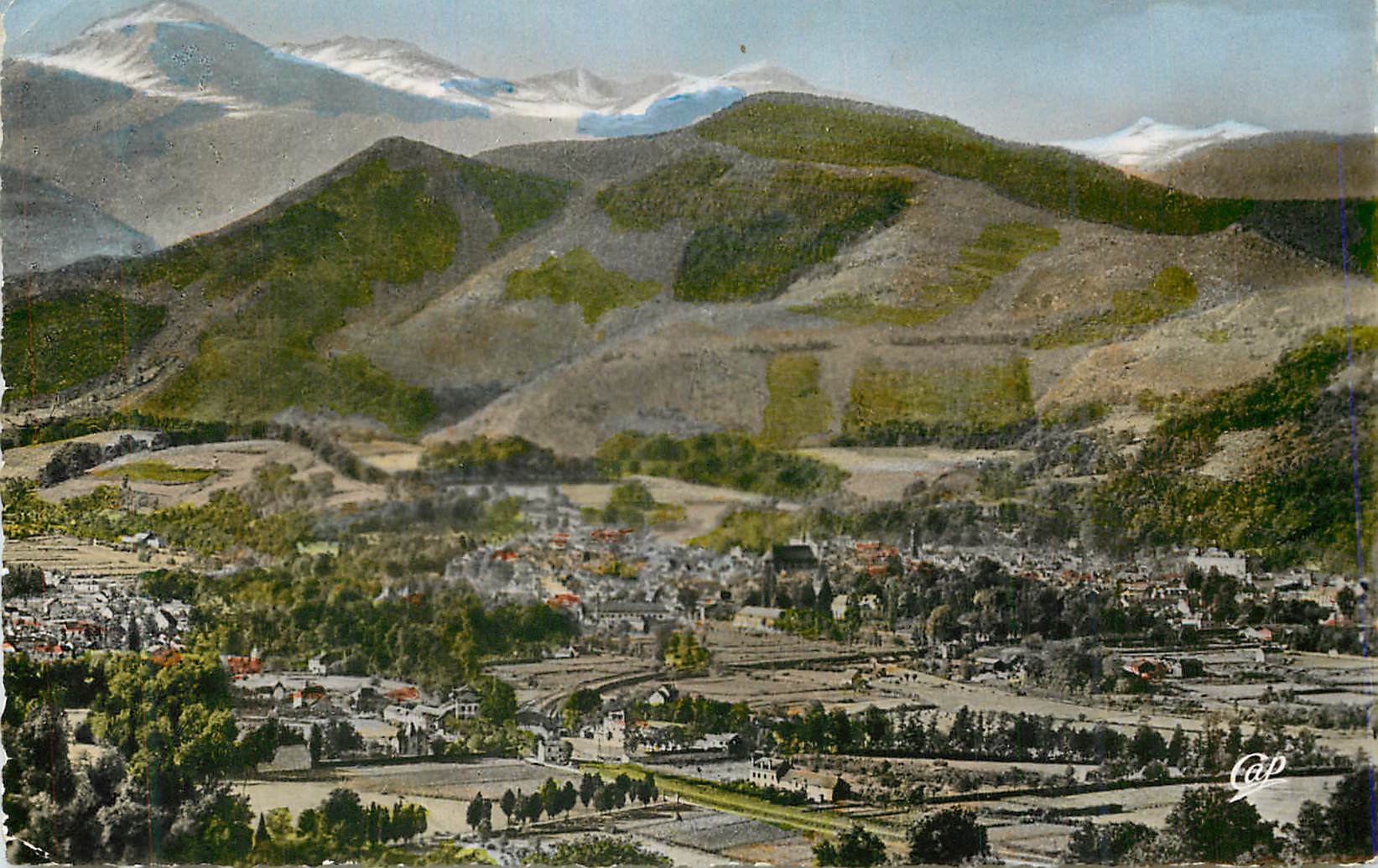 Vue panoramique de Saint-Jean-de-Monts — éditeur C&P, n° de série non lisible