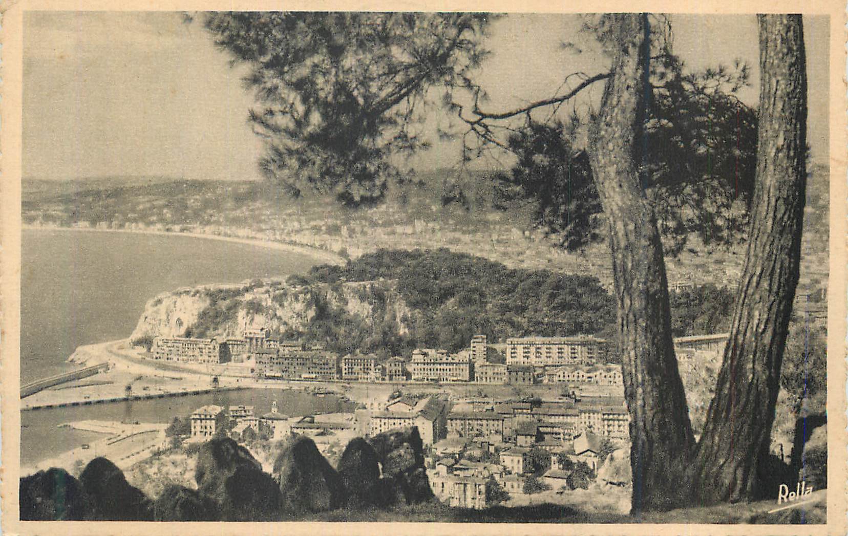 CPM Nice vue depuis le Mont Boron 