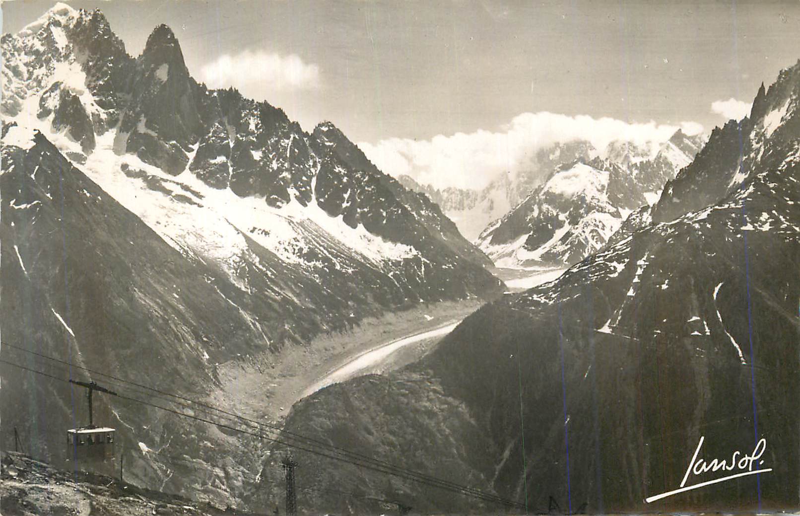 CPM Chamonix Mont Blanc La Regere Telepherique du Super Chamonix 