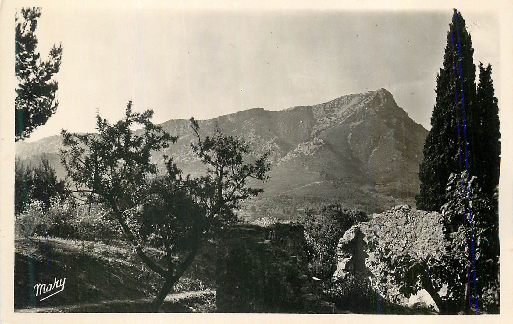 CPM La Montagne Toulonnaise Vue sur le Coudon 