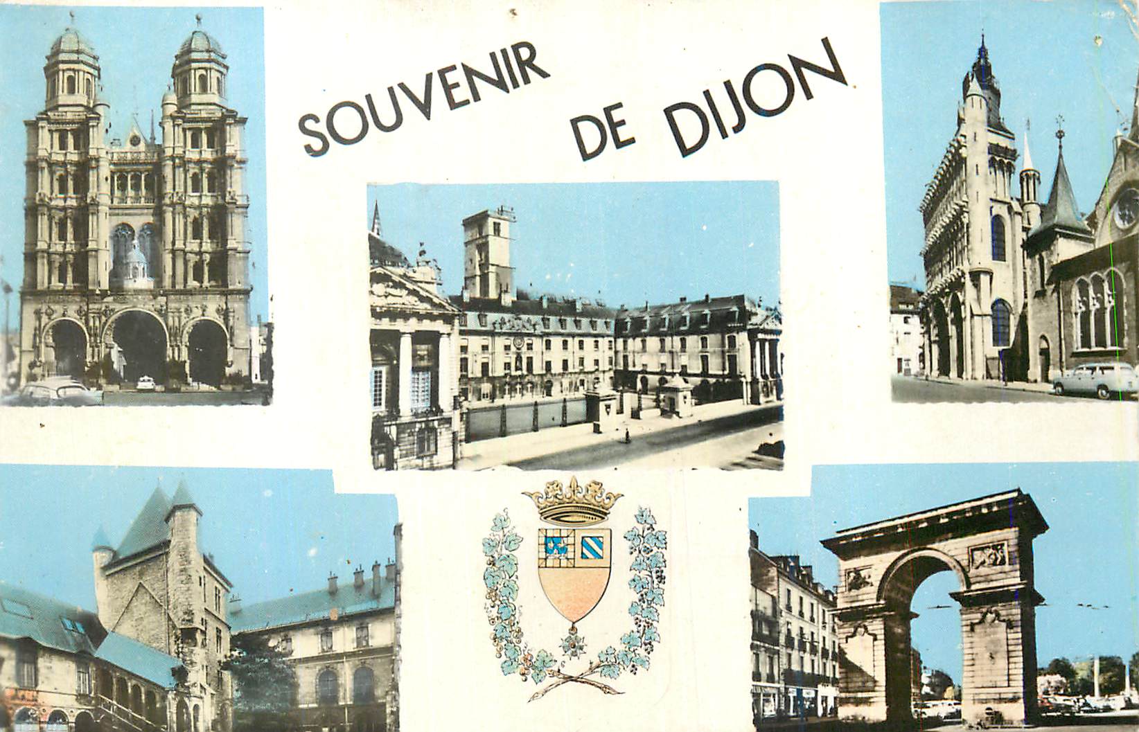 Dijon — Souvenir de Dijon — éditeur non visible