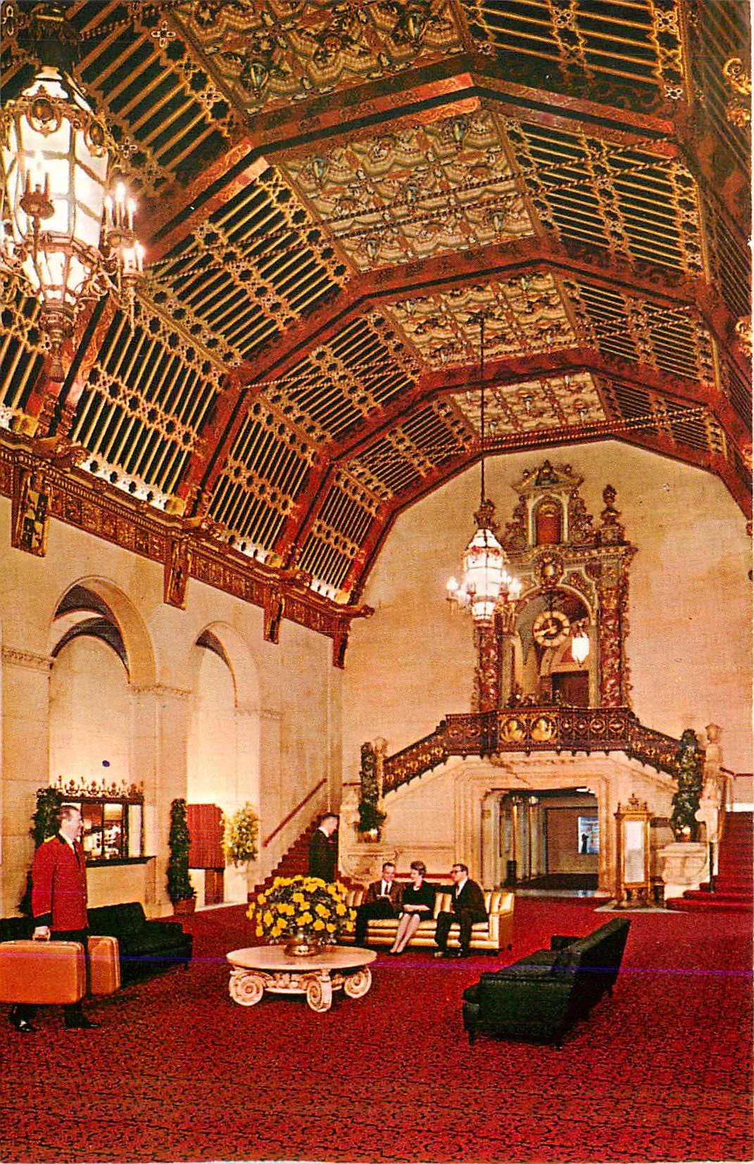 CPM The Bittmore Hotel Los Angeles California The largest hotel in Western America 