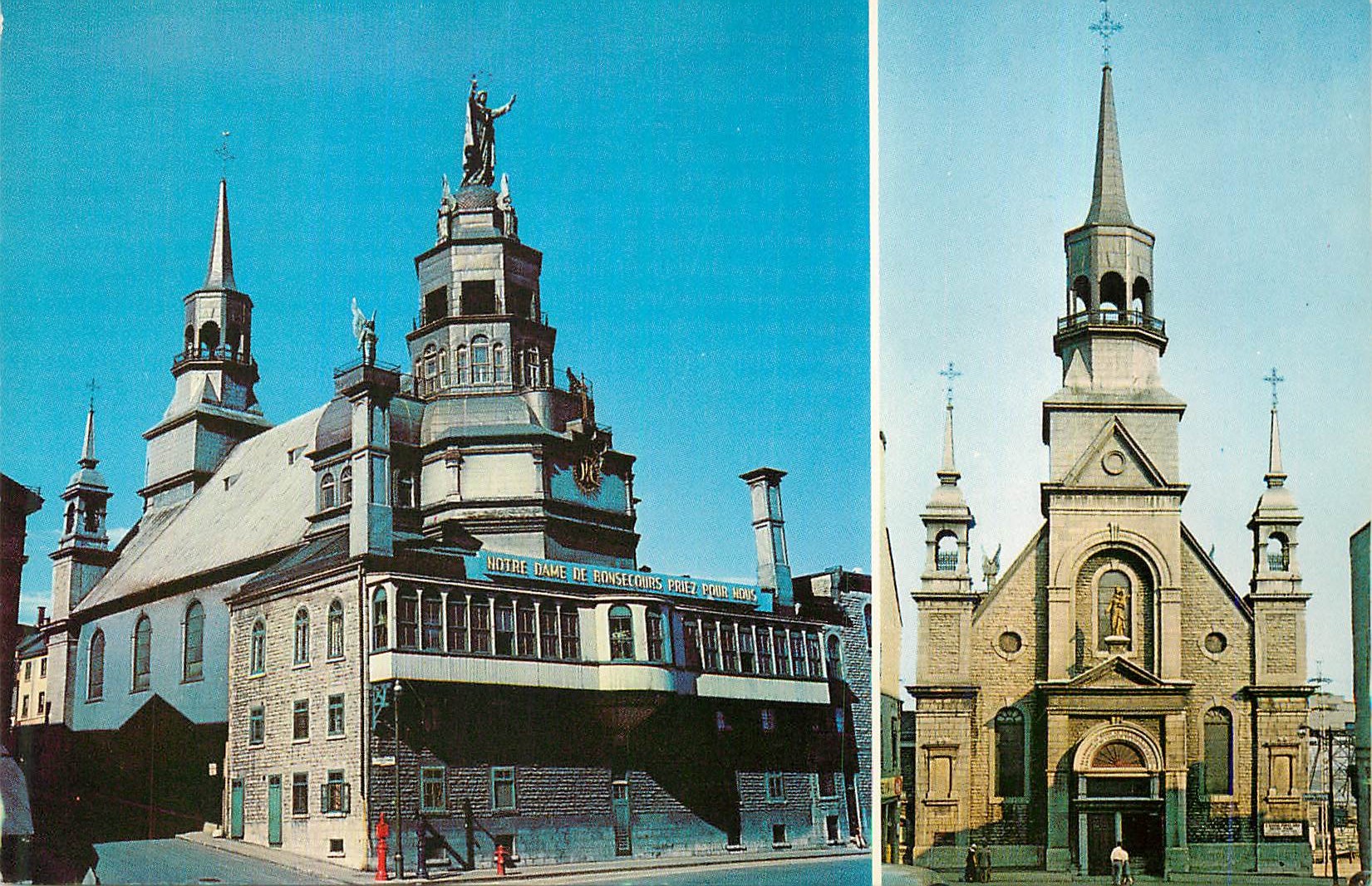 CPM Eglise Notre Dame de Bonsecours Montreal Canada 