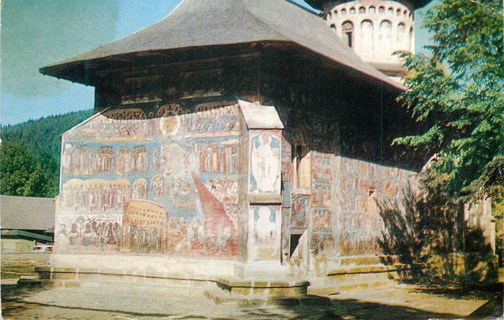 CPM Biserica fostei manastiri Voronet Vedere dinspre sud vest 