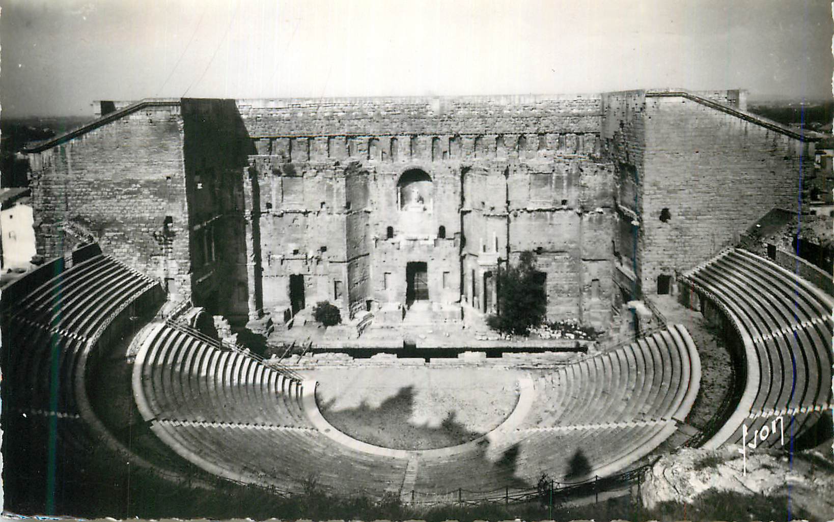 CPM Orange Vaucluse Ensemble de l Interieur du Theatre antique 