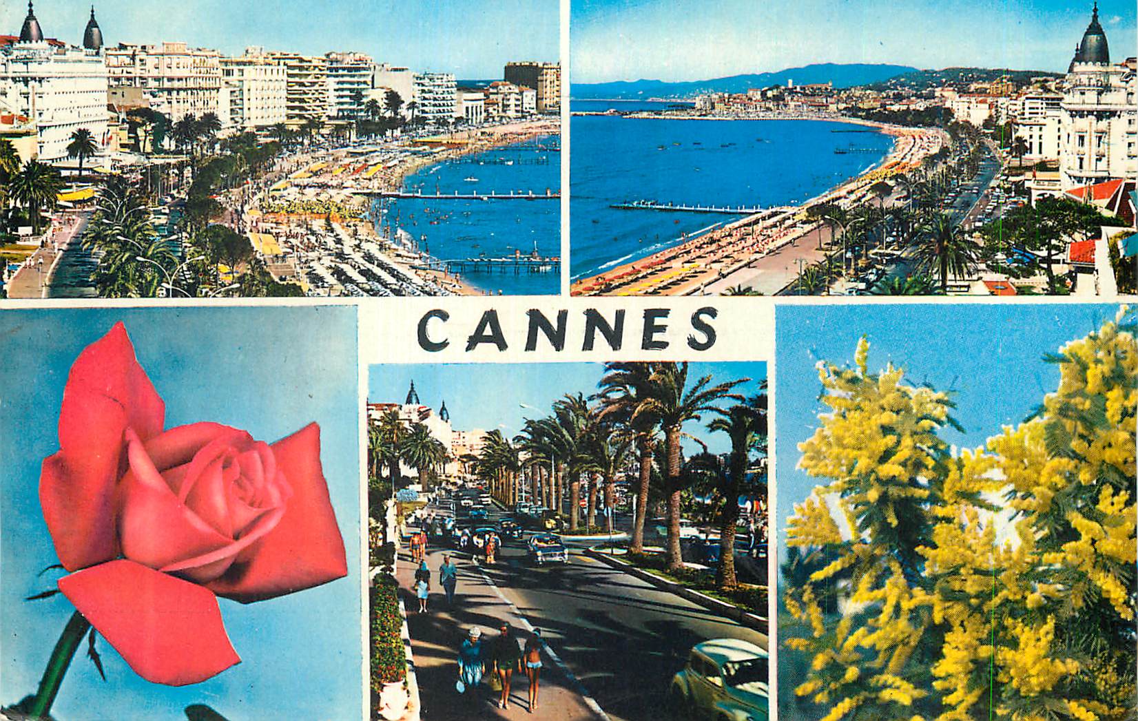 CPM Cannes La Croisette et le Suquet 