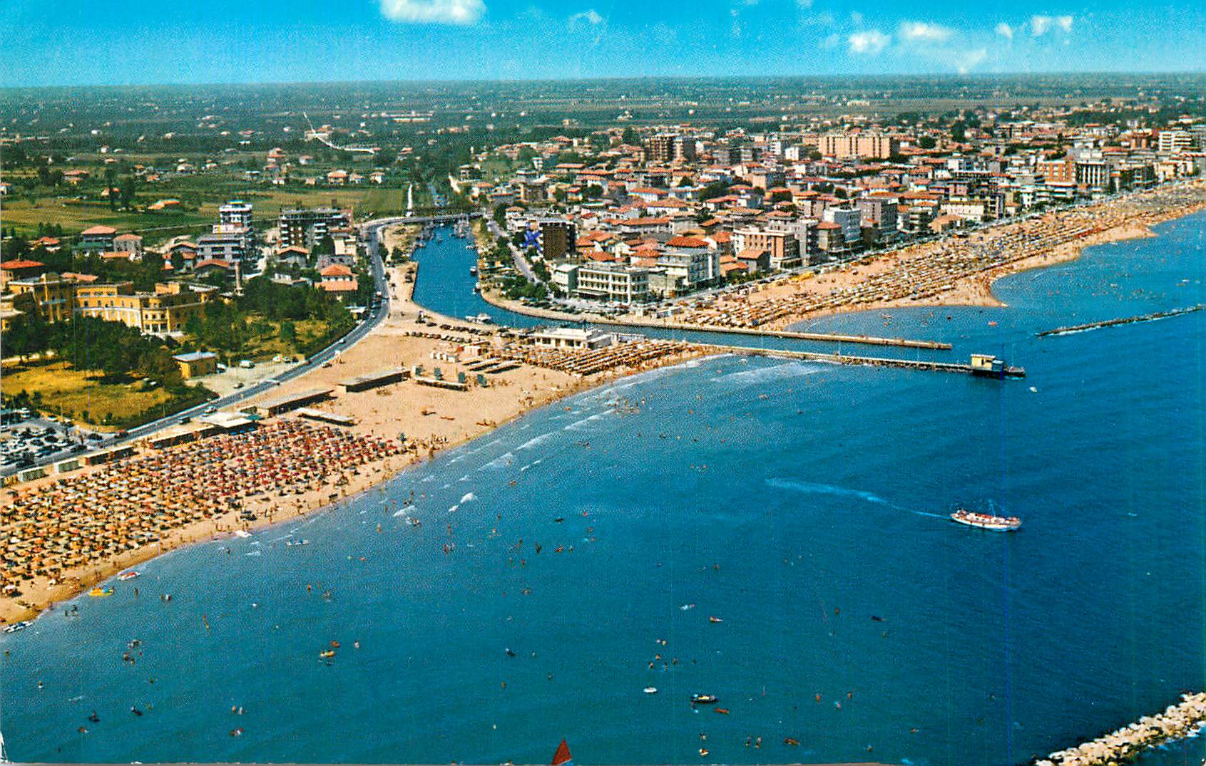CPM Bellaria Igea Marina Vue de l Avion 