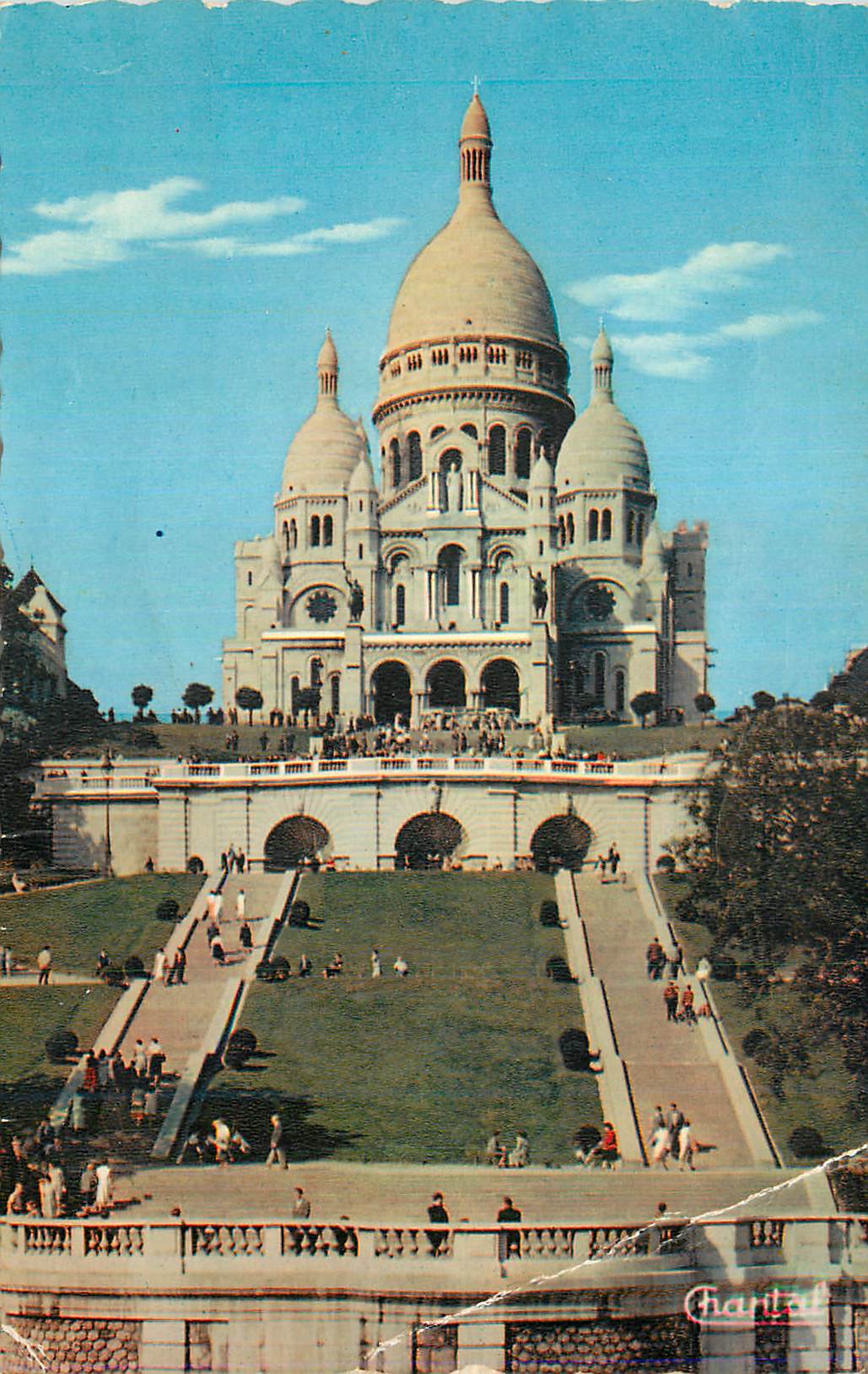 CPM Paris La Basilique du Sacre Coeur 