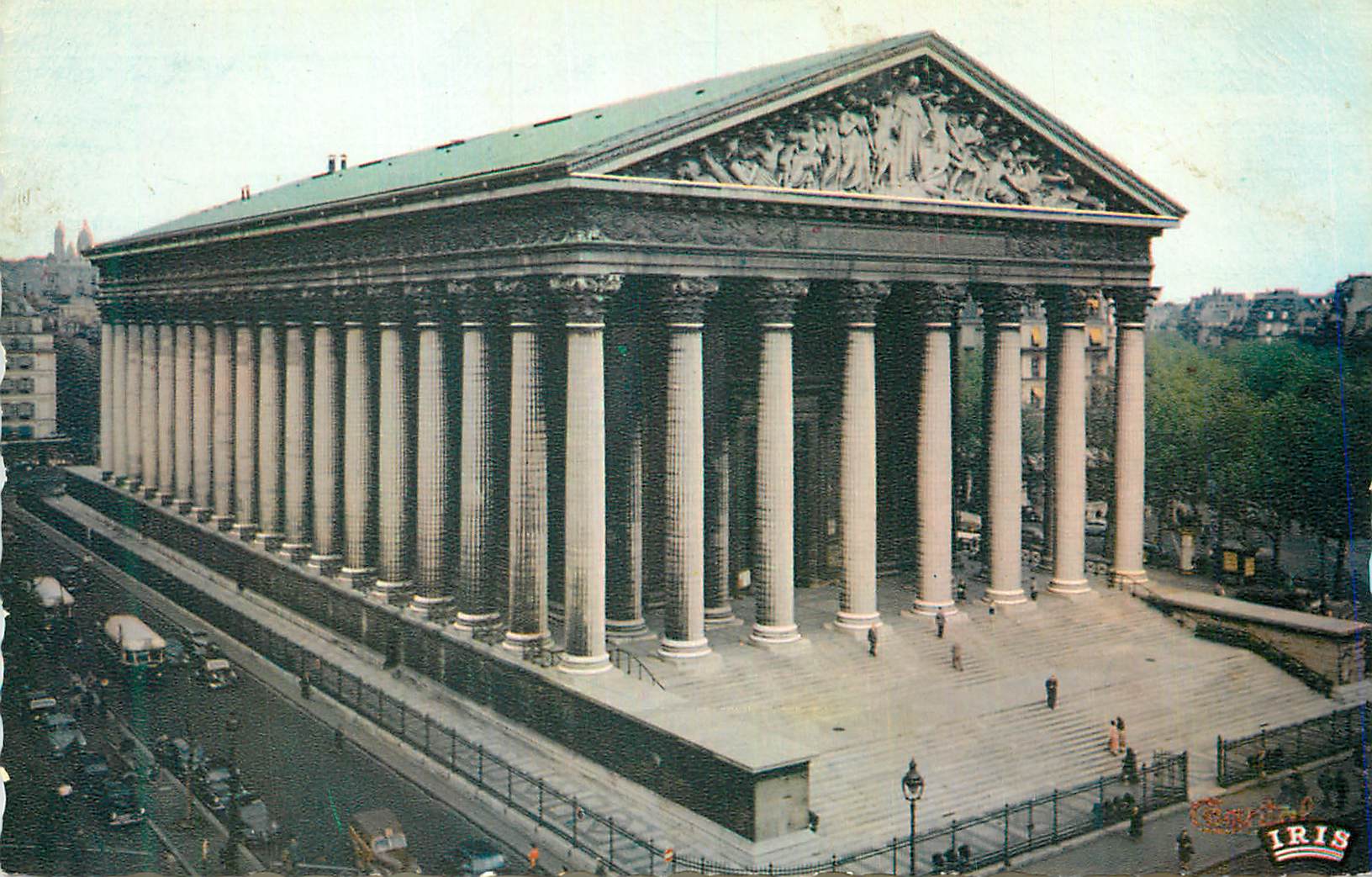CPM Paris Eglise de la Madeleine 