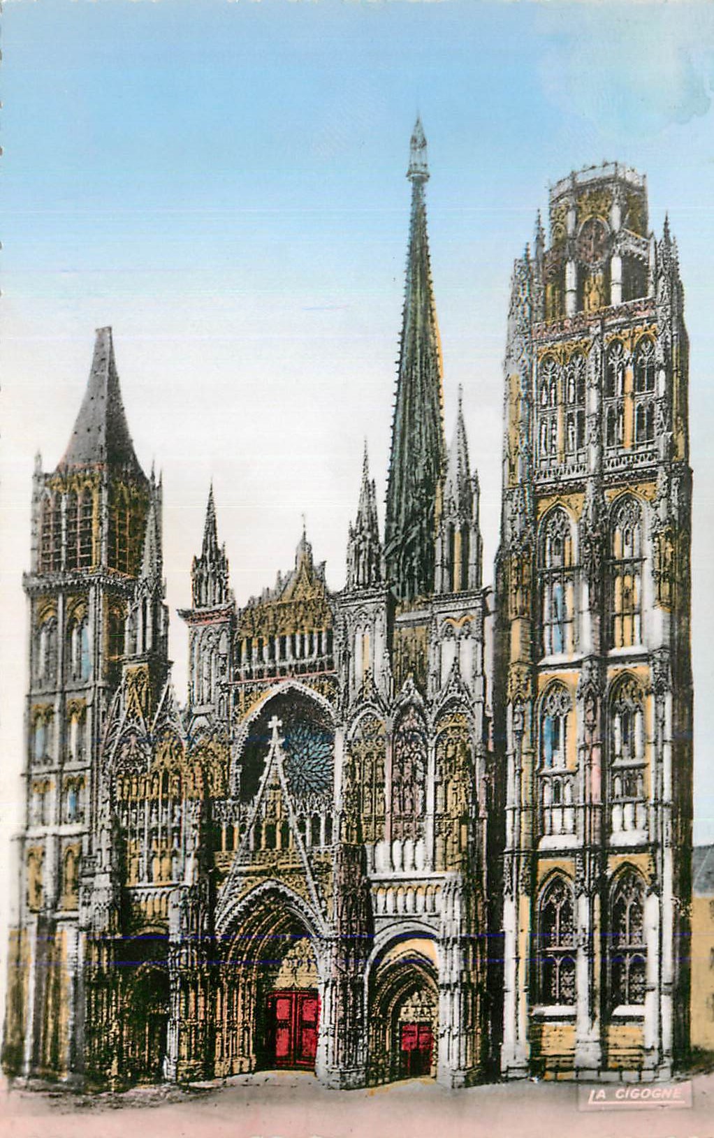 CPM Rouen Seine Maritime La Cathedrale 