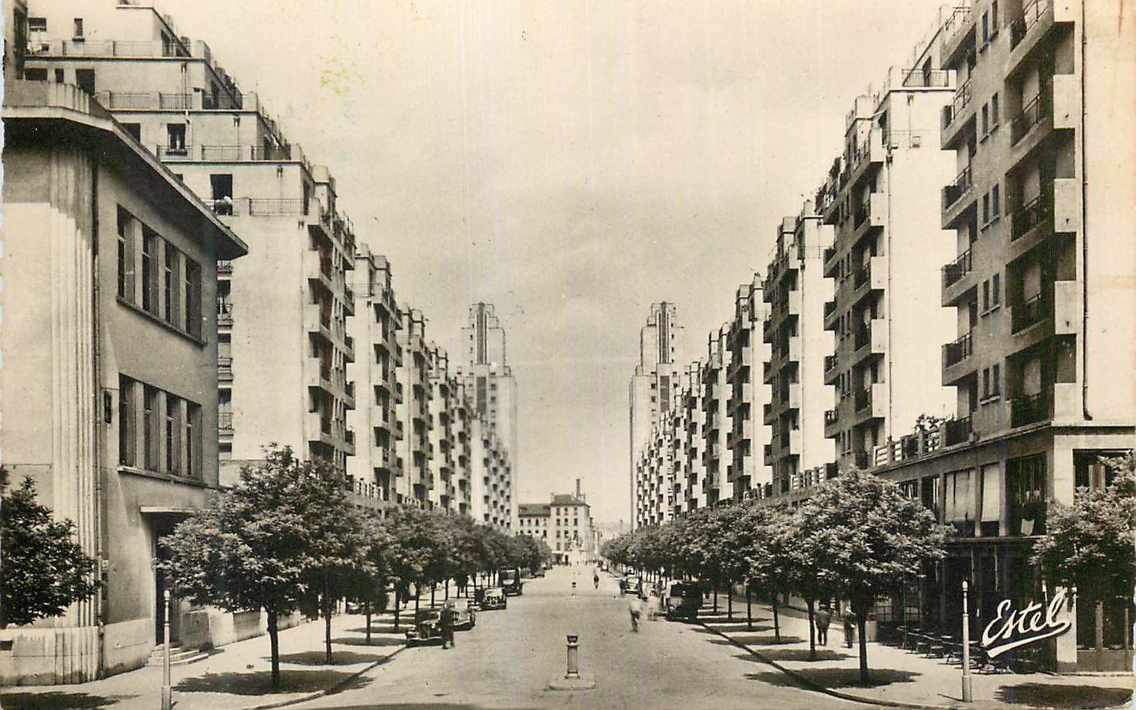 CPM Lyon Villeurbanne Avenue Henri Barbusse 