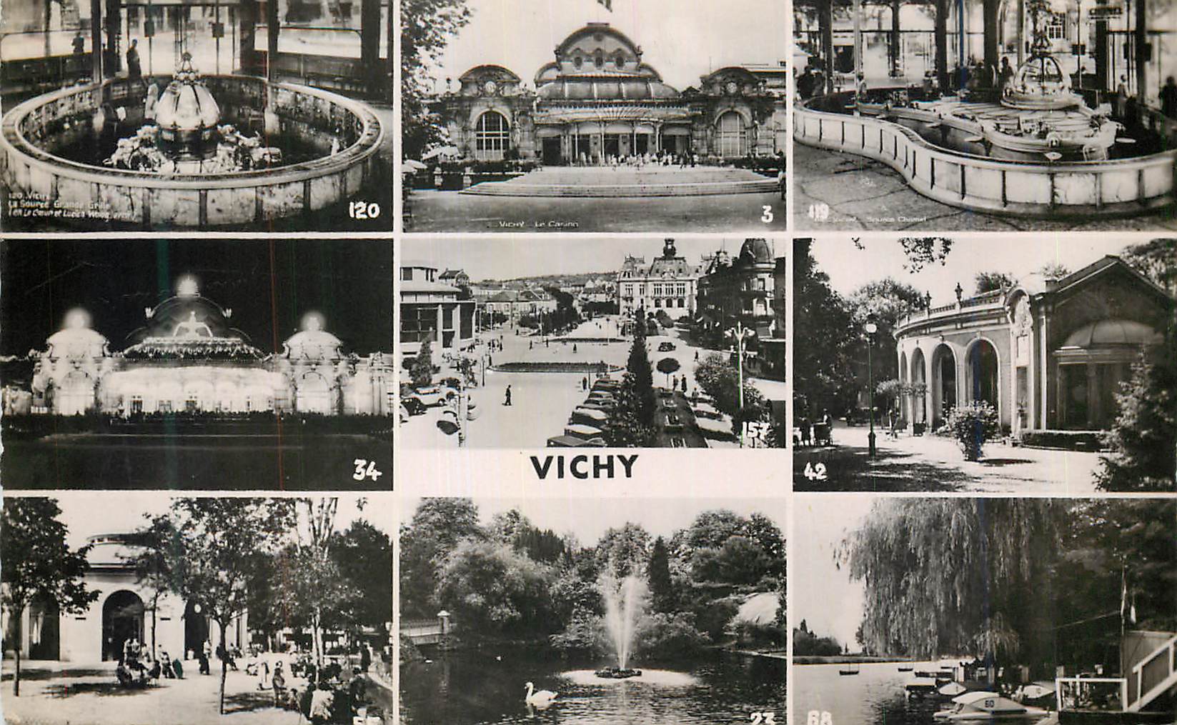 CPM Vichy Source Grande Grille Le Casino 