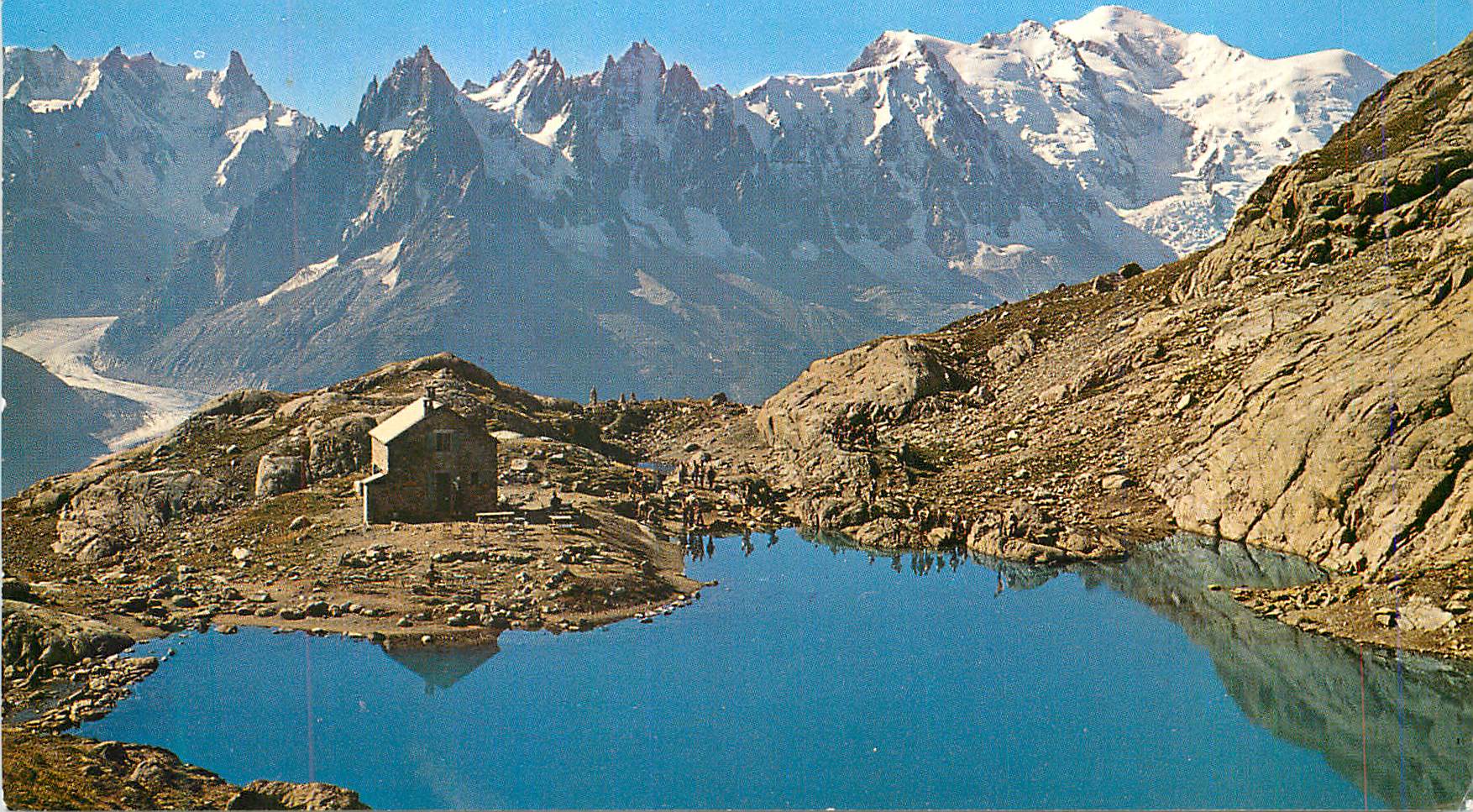 CPM Chamonix Mont Blanc Le Lac et la Refuge du Lac Blanc 