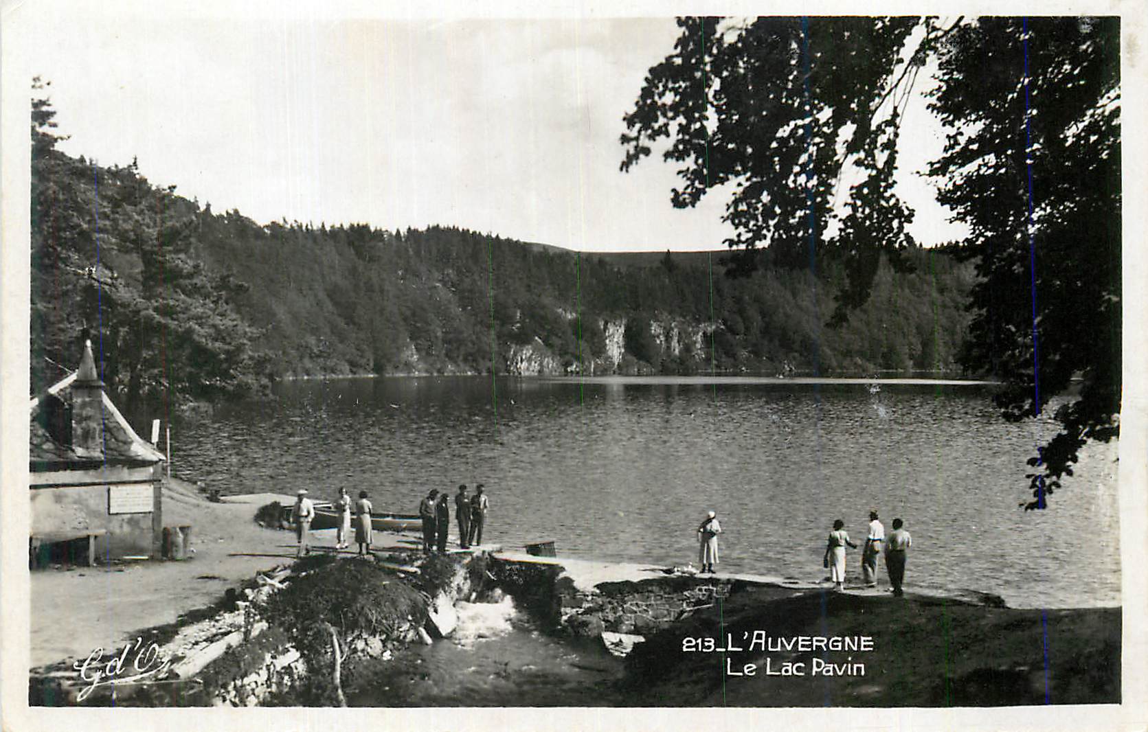 CPM L Auvergne Le Lac Pavin 