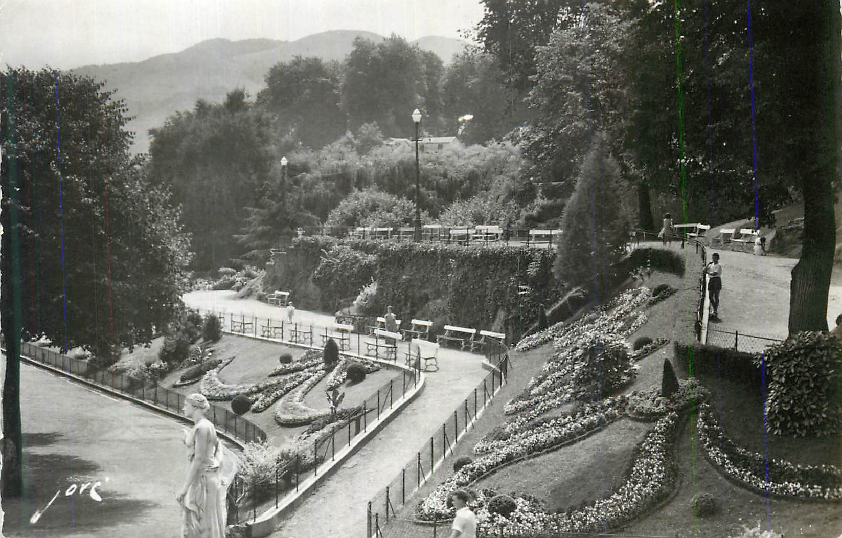 Jardins de la ville — vue panoramique — Jore
