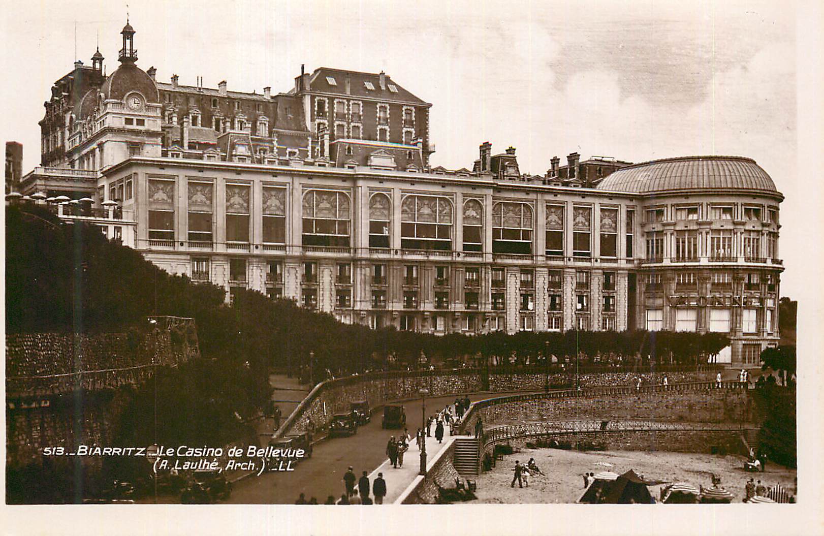 CPM Biarritz Le Casino de Bellevue 