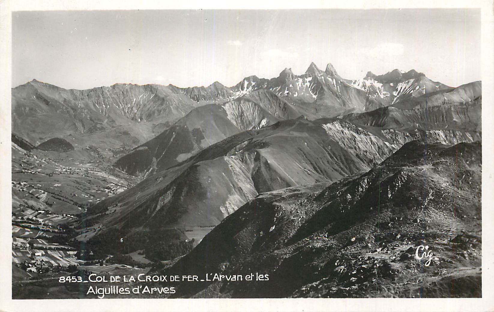CPM Col de la Croix de Fer L Arvan et les Aiguilles d Arves 