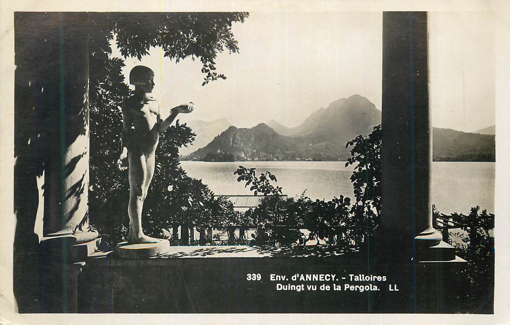 CPM Env de Annecy Talloires Duingt vu de la Pergola 