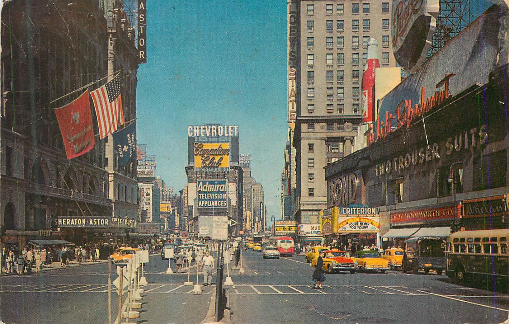 CPM Times Square known throughout the world as The Great White Way 