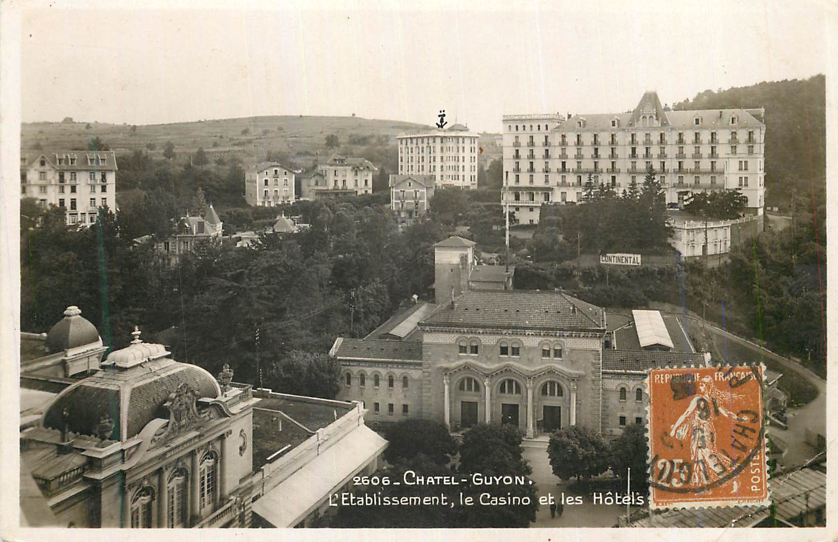 CPM Chatel Guyon L Etablissement Le Casino et les hotels 