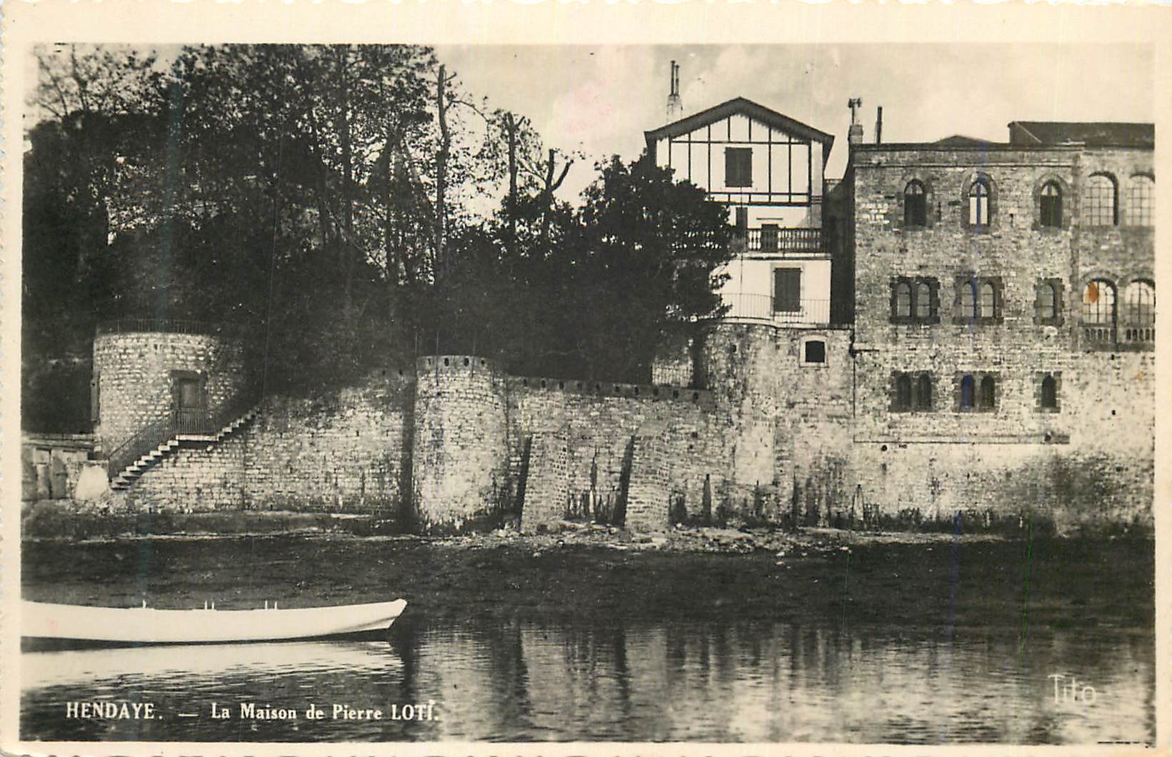 CPM Hendaye La Maison de Pierre 