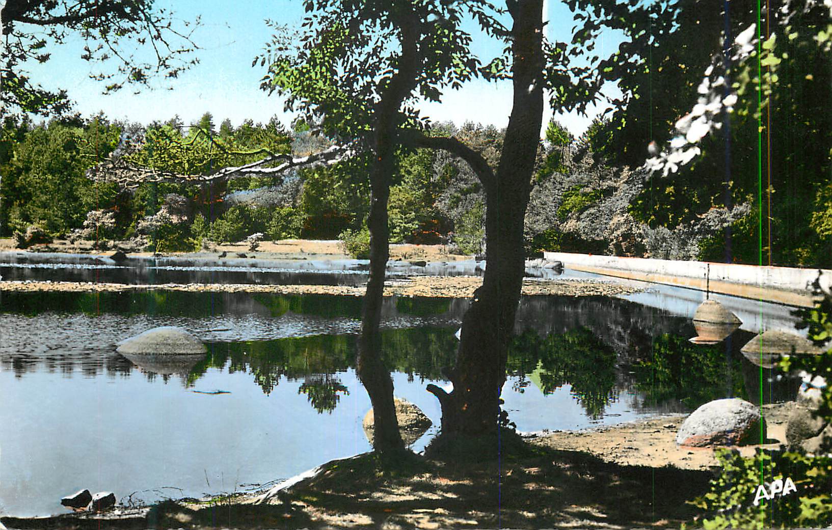 CPM En Parcourant le Sidobre Tarn Le Lac du Merle 