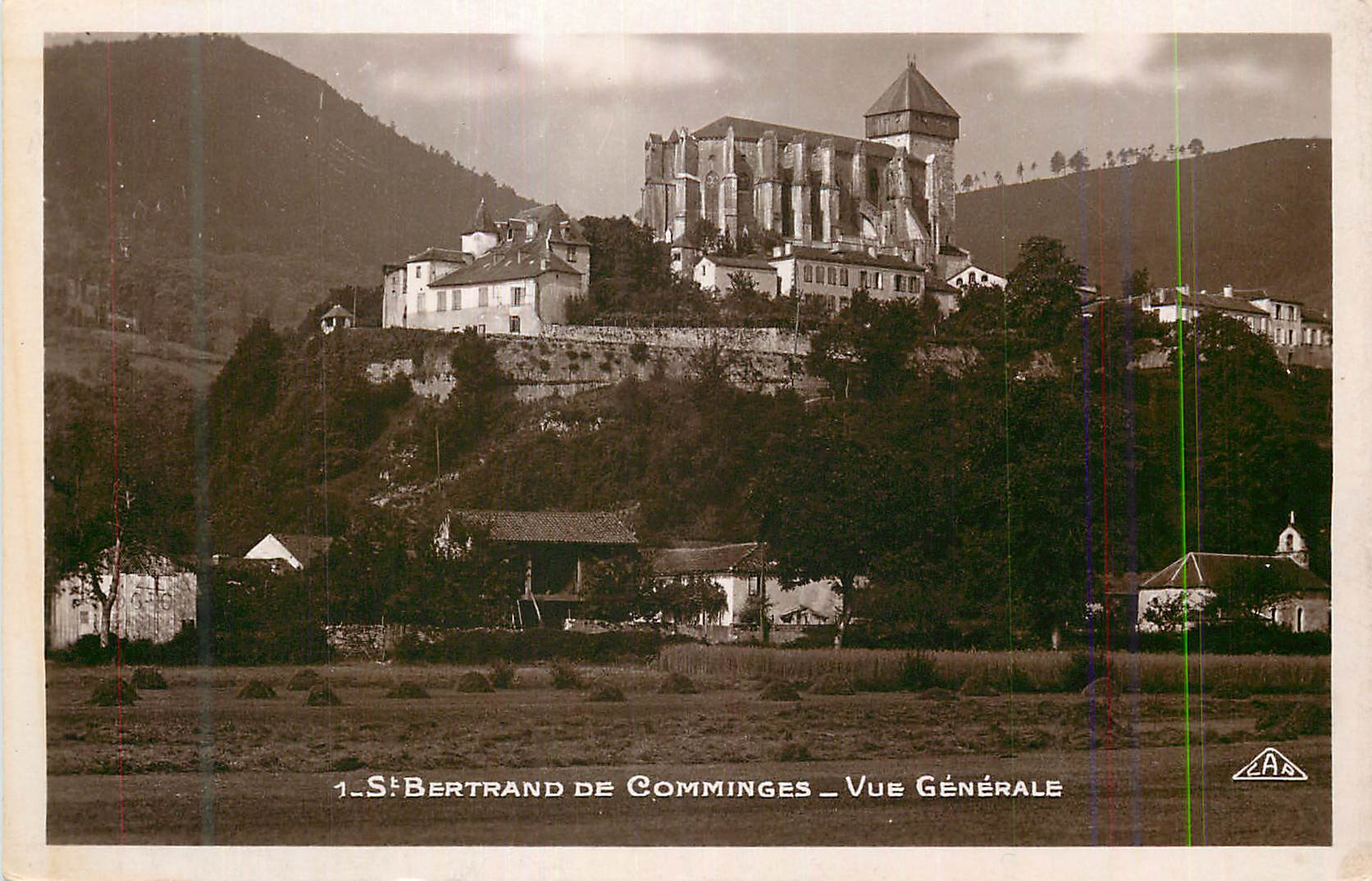 CPM St Bertrand de Comminges Vue generale 