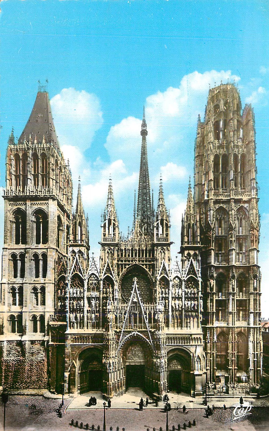 CPM Rouen La Cathedrale 