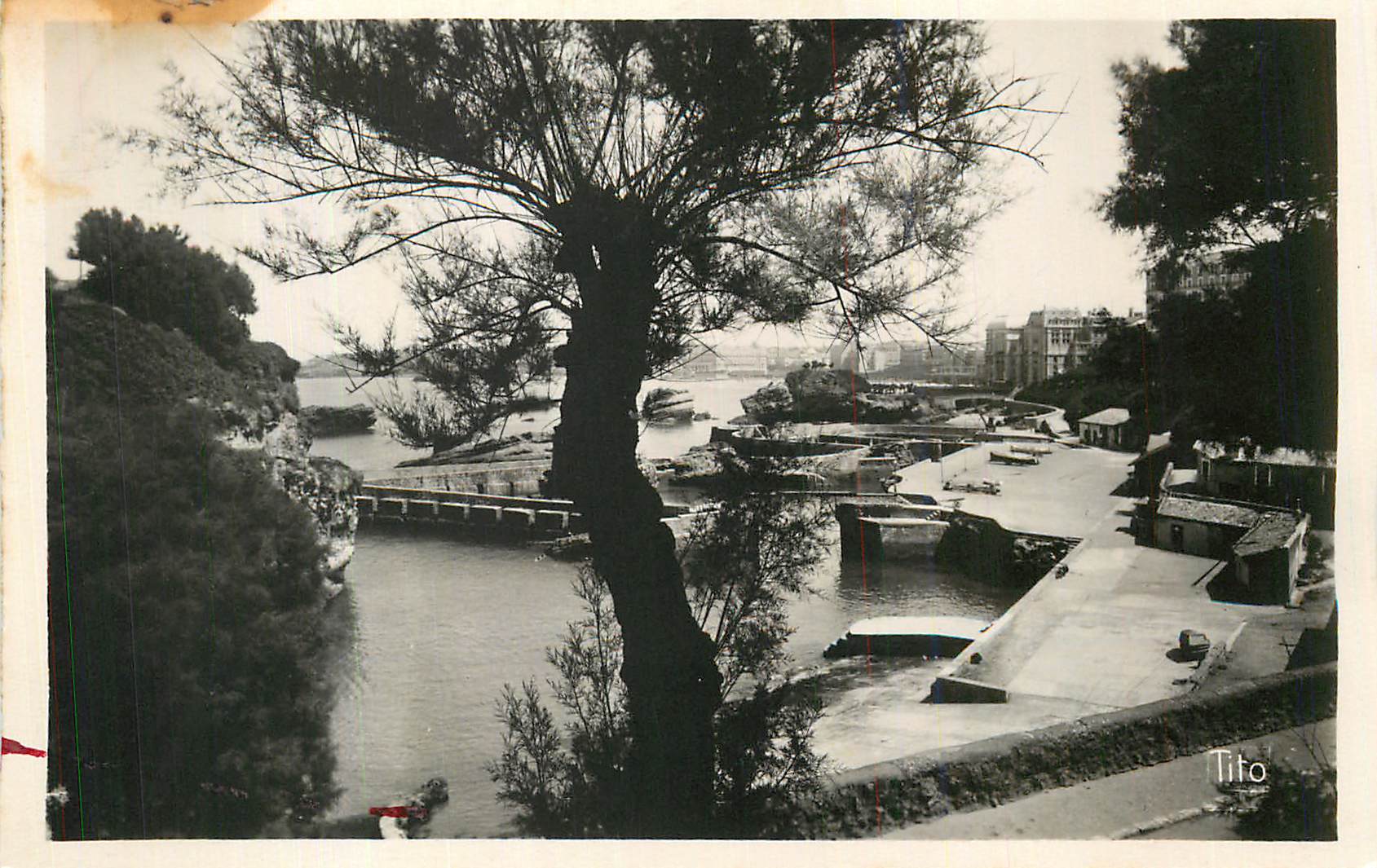 CPM Biarritz Le Port des Pecheurs 