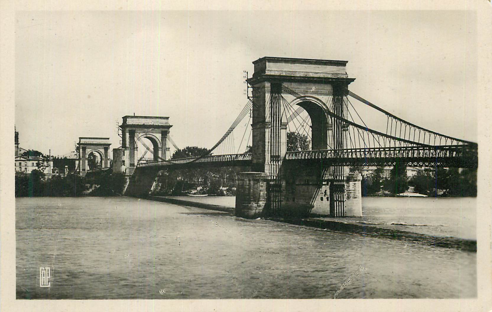 Pont suspendu de Clifton — Bristol — éditeur F. P. E. n° 65