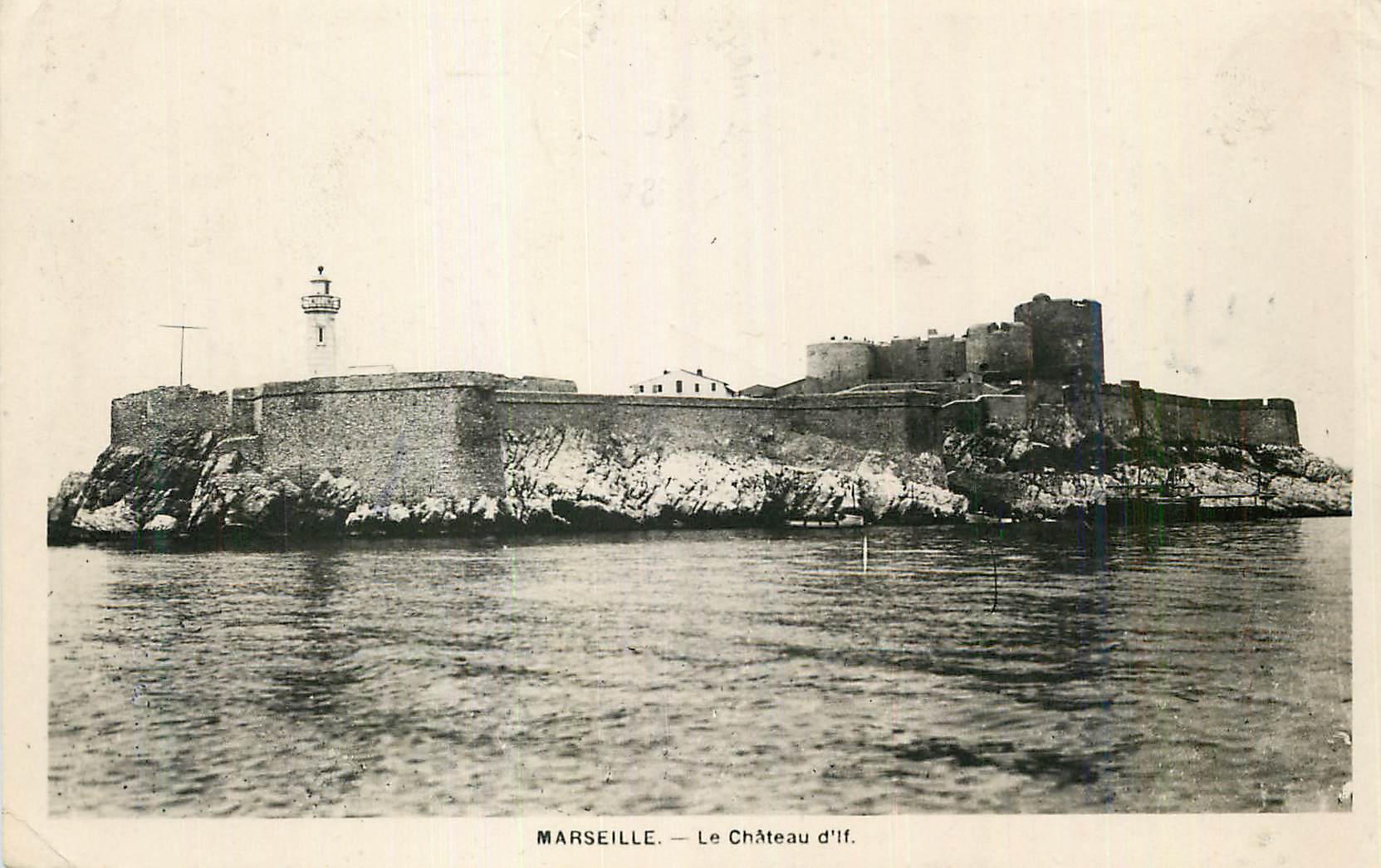 CPM Marseille Le chateau d If 