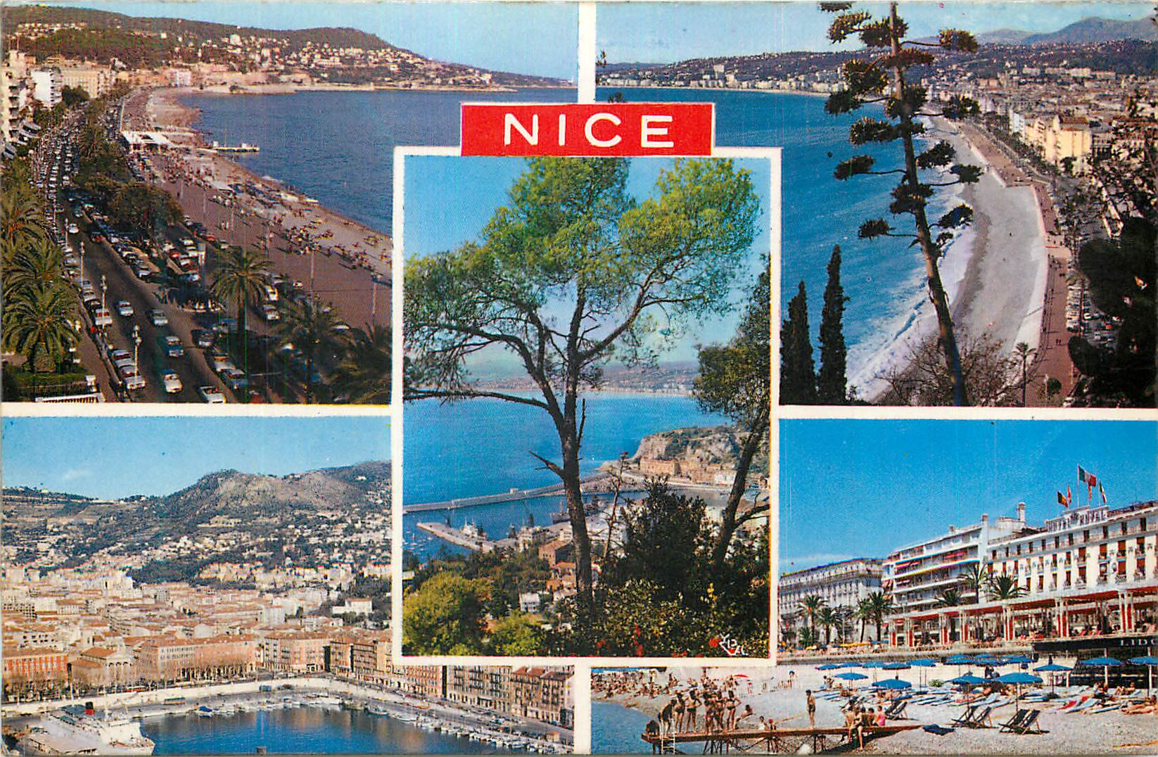CPM Nice Promenade des Anglais Vue generale de la Baie des Anges 